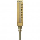 Thermomètre industriel à capillaire optique grossissant