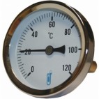  Thermomètre bimétallique à cadran Ideal A45 - Diamètre 63 mm