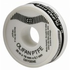  Téflon oxygène - Largeur 12 mm