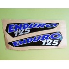 Autocollant enduro 125 moto AJP 