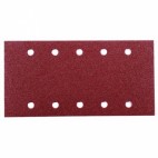  Abrasifs rectangulaires corindon perforés 10 trous KP508/510 E pour ponceuses vibrantes -  Grain : 60