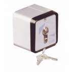  Contacteur électrique boîtier zamak en applique - à cylindre Set-e pour automatismes de porte et portail 