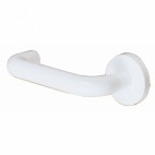  Béquille double seule pour ensemble sur plaque ou rosace en nylon - ZD 92 F - Blanc