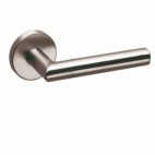  Béquille double seule pour ensemble sur plaque ou rosace en inox - NT 293 