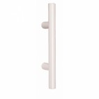  Poignées nylon filetées non percées FNP - type STG 85 pour porte battante - Blanc 19 RAL 9016