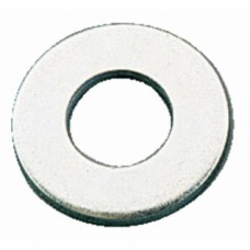  Rondelle acier décolleté zingué pour crapaudine fonte - Diamètre : 16 mm