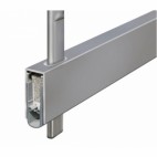  Plinthes automatiques type HS RD pour portes en bois - Longueur 835 mm