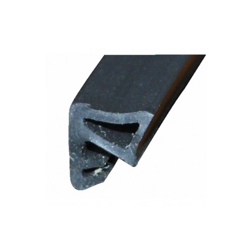Joint d'angle pour fenêtre - Largeur de rainure : 4 mm/feuillure de 12 mm  en TPE pour joint de fenêtre en bois (4 coins/ailes/noir)