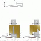  Seuils menuiserie bois - portes-fenêtres traditionnelles pour ouvrant à l'anglaise 