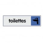 Plaquettes signalétiques -Toilettes