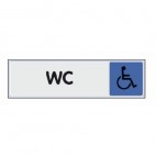 Plaquettes signalétiques -WC Handicapé