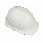  Casques de chantier polyéthylène - Blanc