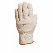  Gants manipulations courantes cuir gris FBN49 - Taille 8