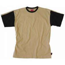 Tee-shirts coton bi-color manches courtes Work Attitude - Taille L