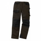  Pantalons Work attitude marron / noir, taille 48 - 50 