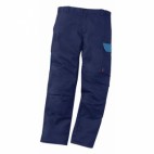  Pantalons coton/polyester 5 poches Work Color, taille 40 - 42 