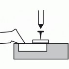  Charnières invisibles 95° - Intermat 9936 W45 - Coudure 0.0 mm