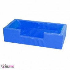 Mini piscine Sans balles, Dim :100 x 50 x 25 Couleur Bleu