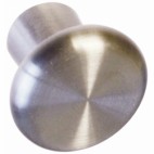  Boutons champignon plat inox - Diamètre 16 mm