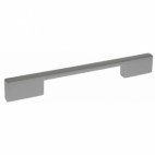  Poignées zamak Align 7542 et 7543 - Aluminium - Entraxe 128 mm - Longueur 157 mm 