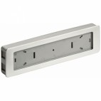  Poignées Touch-In - base rectangulaire personnalisables - Inox 