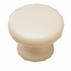  Boutons zamak ronds 8702 - Blanc 