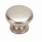  Boutons zamak ronds 8702 - Chromé brillant 