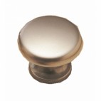  Boutons zamak ronds 8702 - Nickelé brossé 