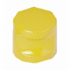  Boutons polyamide Ø 32 mm - Saillie : 30 mm - MK-79 - Jaune 22 