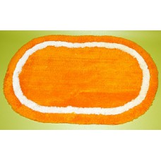 Tapis de bain orange