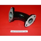 Pipe admission 22mm noir Dirt Bike