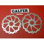 Disques de frein Galfer pour vélo 185mm et 203mm