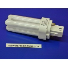 Ampoule fluocompacte G24d 1 Biax 2 pin 10w Electric Général
