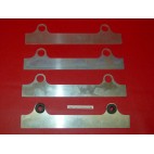 x4 Plaques de protection radiateur moto cross Gasgas