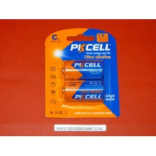 2 Piles 1,5 Volts LR14 Picell ultra alkaline