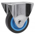 Roulette pivotante à blocage sur platine roue Résilex pour charges lourdes - Maxiroll / GUITEL HERVIEU