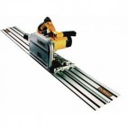 Scie circulaire plongeante 1300W 165mm + rail DWS520KR