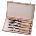  Coffret 5 ciseaux à bois de sculpteur 111T 