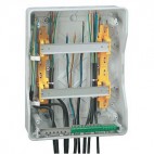 Coffret électrique étanche - 12 modules - 1 rangée - Plexo 3 