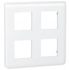 Plaque de finition horizontale Mosaic blanche - 2X2x2 modules