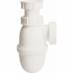 Siphon de lavabo en polypropylène - réglable en hauteur